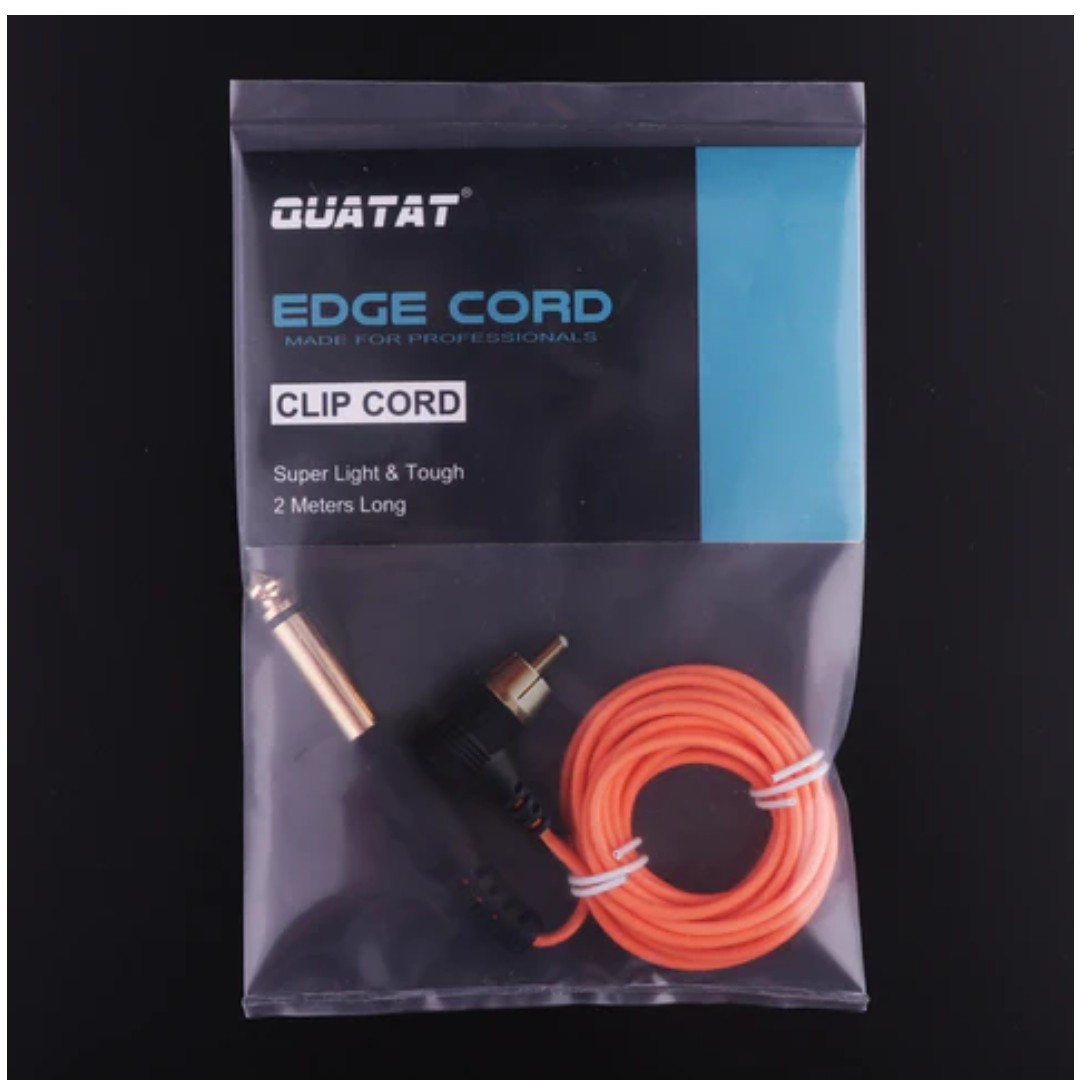 CABLE RCA QUATAT EDGE CLIP CORD